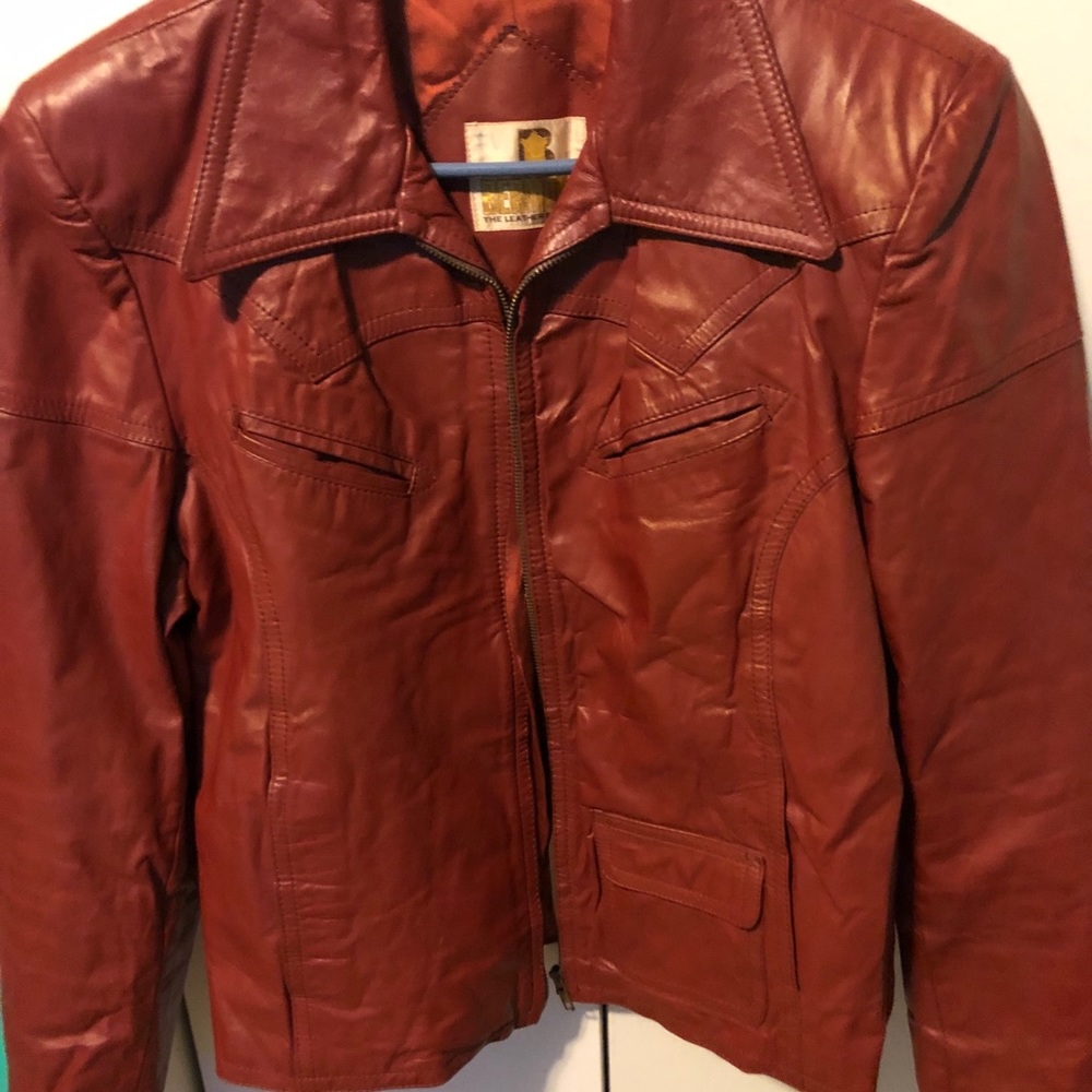 Vintage Genuine leather jacket